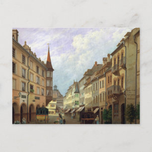 The Arcades, Grand Rue, Colmar, 1876 Postkarte