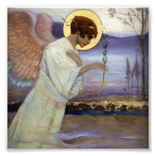 “The Archangel Gabriel ” by Mikhail Nesterov Fotodruck