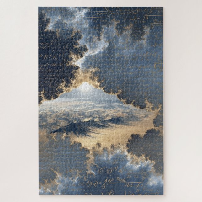 The Architect’s Dream: Celestial Landscape Puzzle (Vertikal)