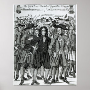 The Arrest of Judge Jeffreys  1689 Poster