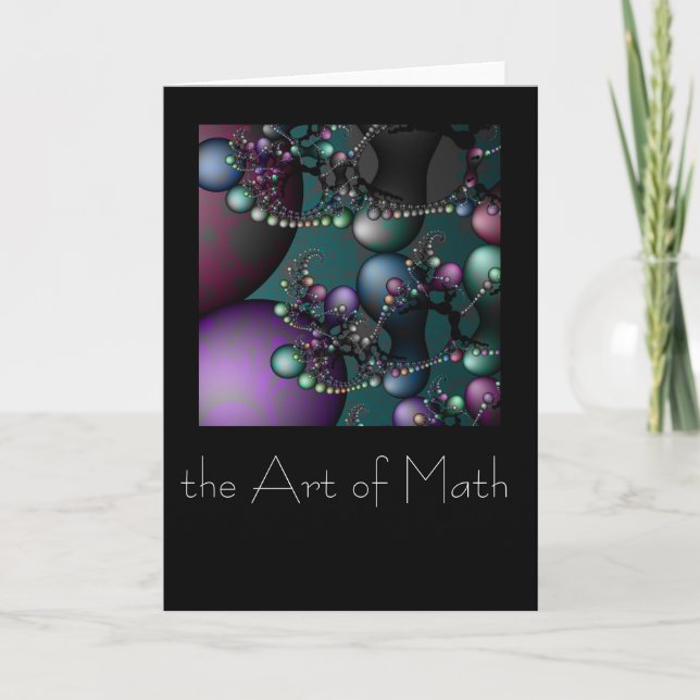 The Art of Math Karte (Vorderseite)