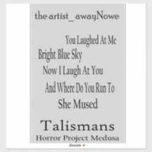 the artist_AwayNowe Talismans V3-Phrasen