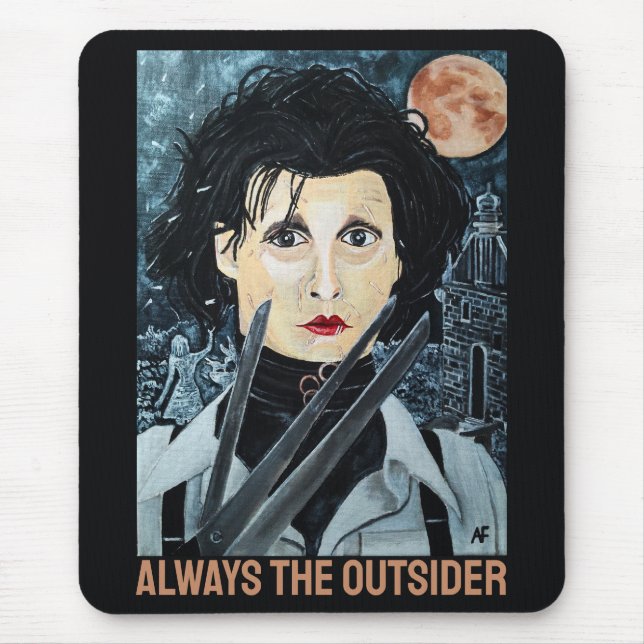 The Artist Painting by Alfred Fox Mousepad (Vorne)