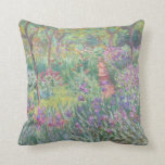 "THE ARTISTS GARDEN" CLAUDE MONET ART CUSHION KISSEN<br><div class="desc">"THE ARTISTS GARDEN" CLAUDE MONET FINDE ART CUSHION</div>