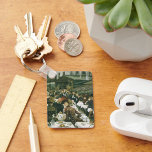 The Artist's Ladys by James Tissot, Vintag Art Schlüsselanhänger