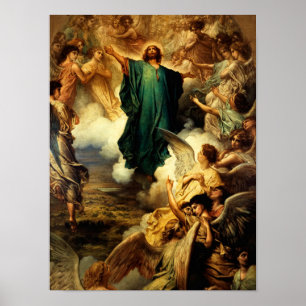 The Ascension, 1879 von Gustave Dore Poster