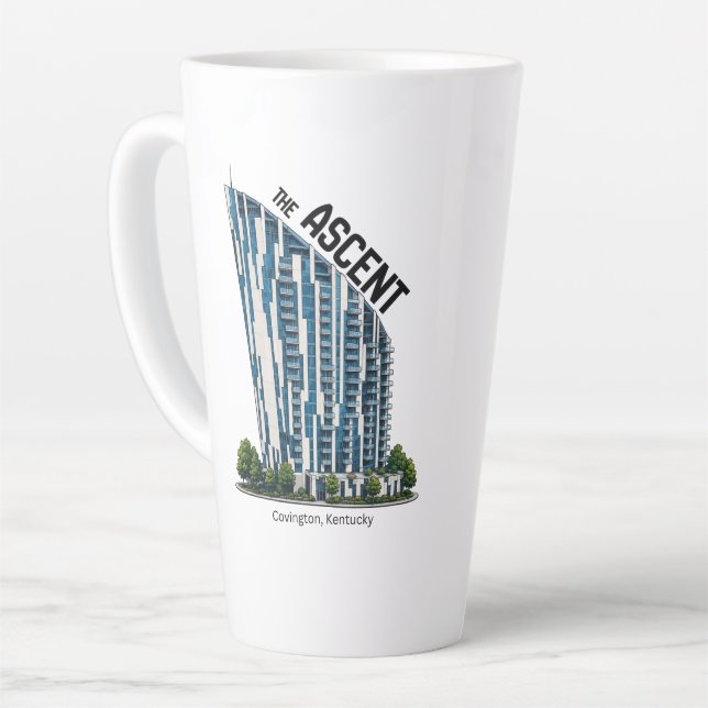 The Ascent Kaffeetasse in Covington Kentucky Milchtasse (Linke Ecke)