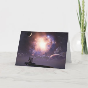The Astronomer Greeting Card Karte