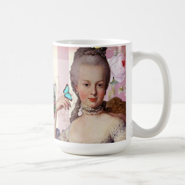 Thé Au Petit Trianon - Rose Kaffeetasse (Rechts)