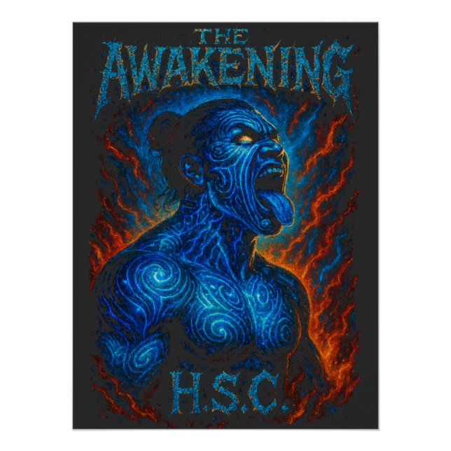 "The Awakening" 4th Album Poster (Vorderseite)