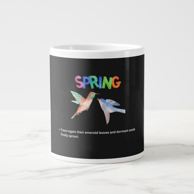 The Awakening: A Visual Tribute to Spring Jumbo-Tasse (Vorderseite)