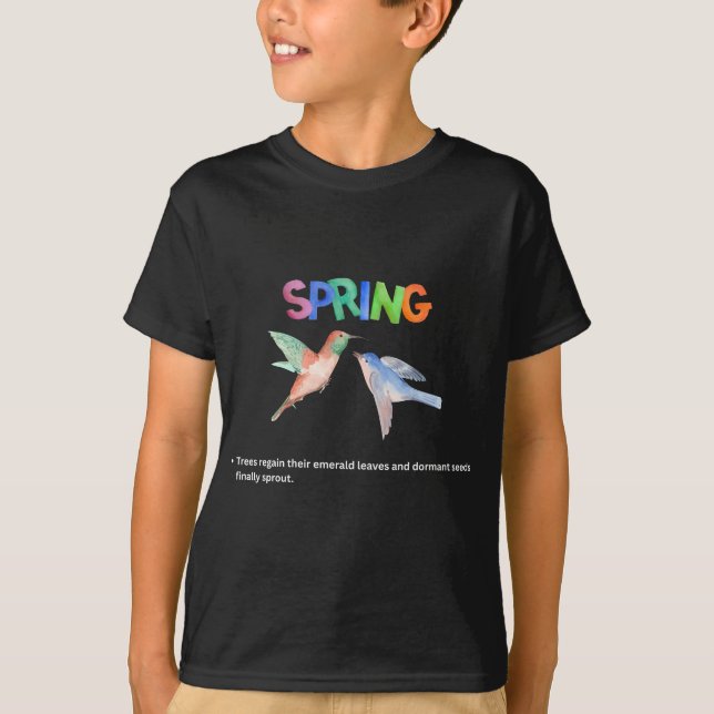 The Awakening: A Visual Tribute to Spring T-Shirt (Vorderseite)