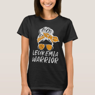 The Awareness Month Messy Bun Retro Frauen Krieger T-Shirt