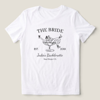 The Bach Club Bachelorette Custom Location And Nam Tri-Blend Shirt