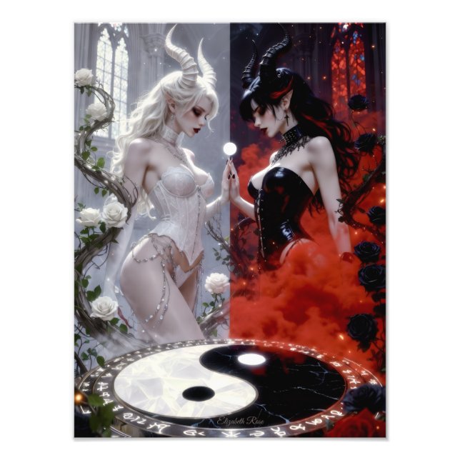 The Balance of Beauty  Fotodruck (Vorne)