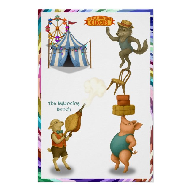 The Balancing Bunch Poster (Vorderseite)