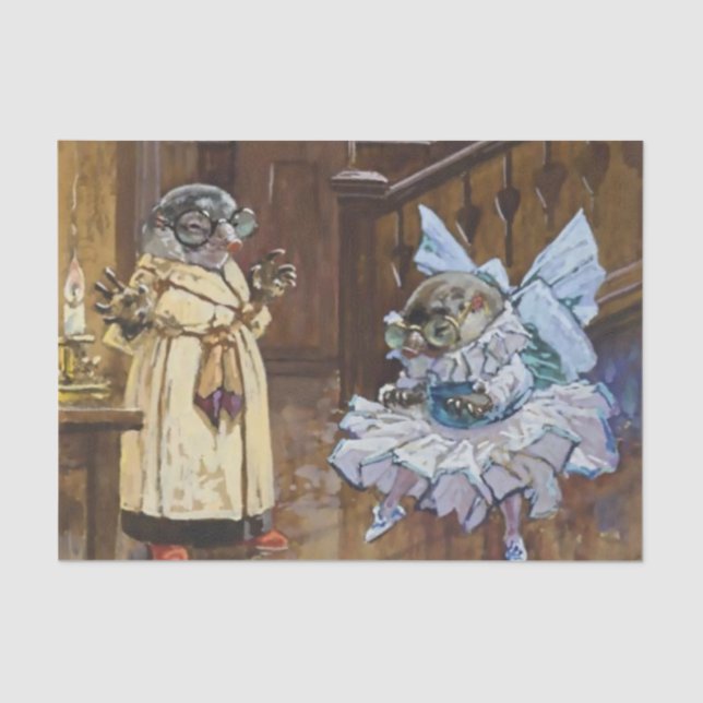 "The Ballerina" von Harry Rountree Seidenpapier (Vorderseite)