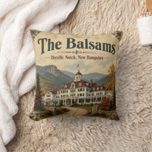 The Balsams Dixville Notch New Hampshire Vintage Kissen