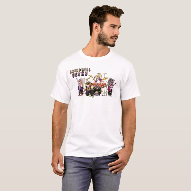 The Band white T T-Shirt (Vorne ganz)