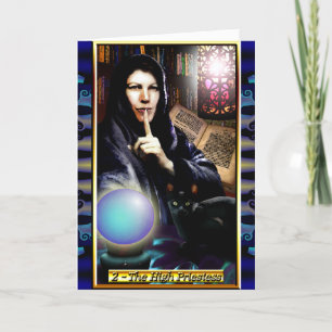 The Banx Tarot High Priestess Greeting Card Karte