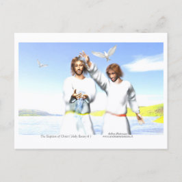 The Baptism of Christ Postkarte