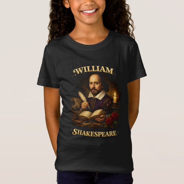 The Bard by Candlelight T-Shirt (Vorderseite)