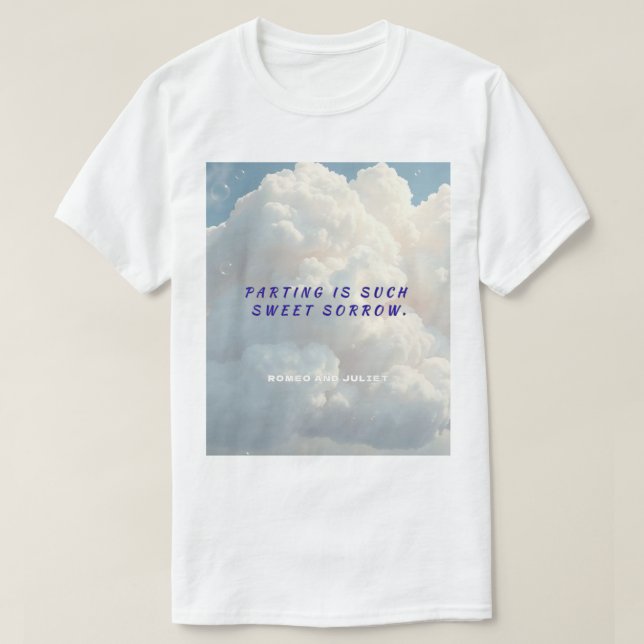The Bard Tee  Men’s Shakespeare Shirt (Design vorne)