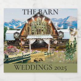 The Barn Weddings 2025 Folder Labels