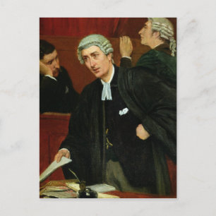 The Barrister Postkarte