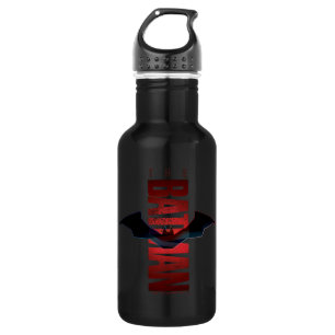 The Batman Vertical Logo Edelstahlflasche