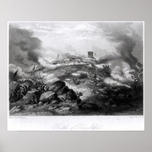 The Battle of Chapultepec Poster