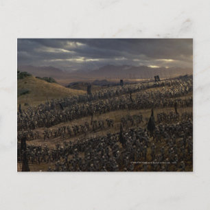 The Battle of the Pelennor Fields Postkarte