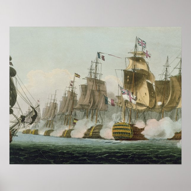 The Battle of Trafalgar, 21st October 1805, Mäst Poster (Vorne)