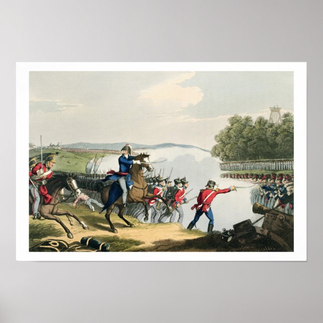 The Battle of Waterloo Decided by the Duke of Well Poster (Vorne)