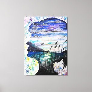 The Bay of Dreams Canvas Print - Malerei Art Leinwanddruck
