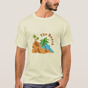 The Beach Classic Cream T-Shirt Sommer Küsten G