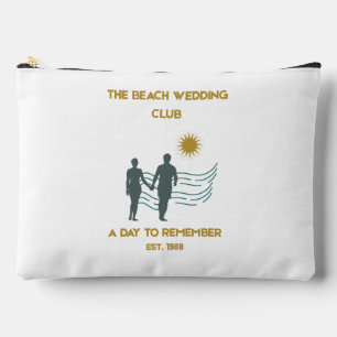 The Beach Wedding Club Ocean Luxus Zubehörtasche