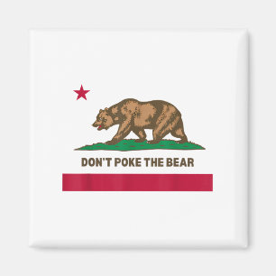 The Bear California Republic Design nicht gestopft Magnet