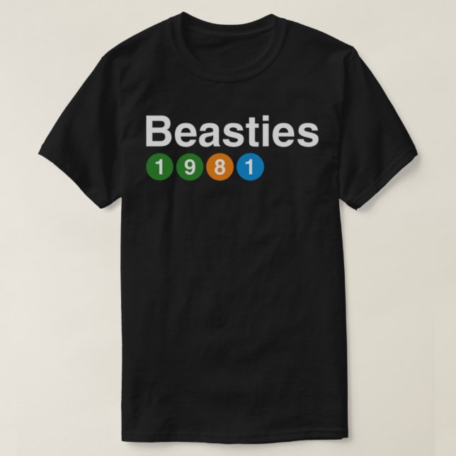 The Beasties - EST 1981 Essential T-Shirt (Design vorne)