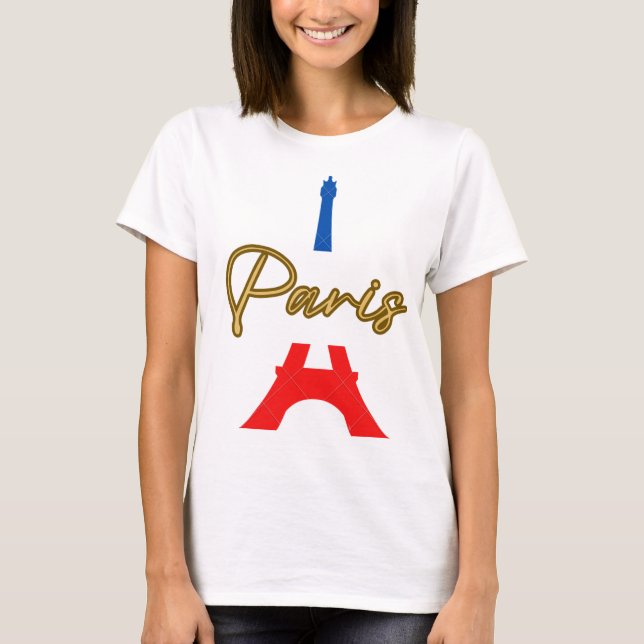 The Beautiful Paris T-Shirt (Vorderseite)