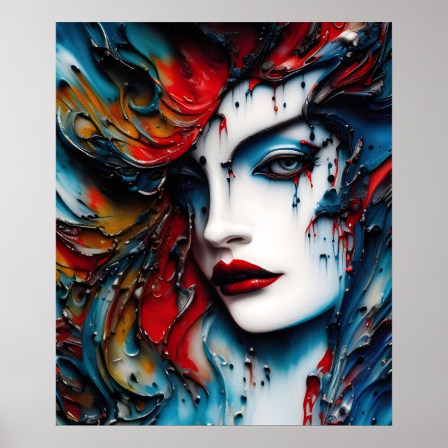 The Beauty from the Wall Poster (Vorne)