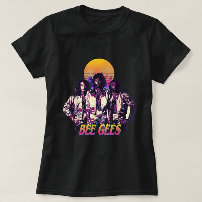 The Bee Gees Live For Men and Women T-Shirt (Design vorne)