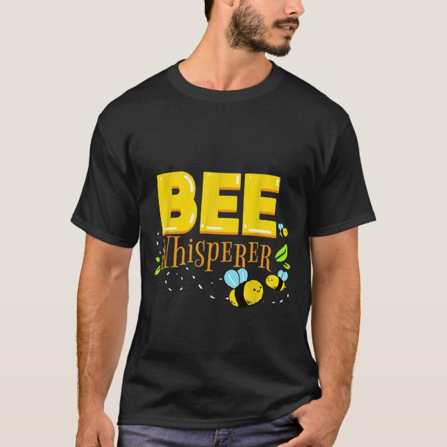The Bee Whisperer Beekeeper T-Shirt (Vorderseite)
