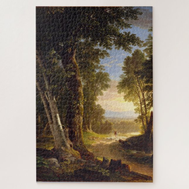 The Beeches - Asher Brown Durand - Fine Art Puzzle (Vertikal)