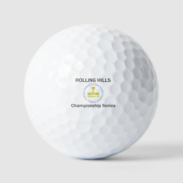 The BEERF Tidal Baller Golfball (Vorderseite)