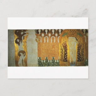 The Beethoven Frieze: The Longing for Happiness Fi Postkarte