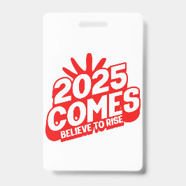 "The Belief in Motion: Series 2025" Ausweis