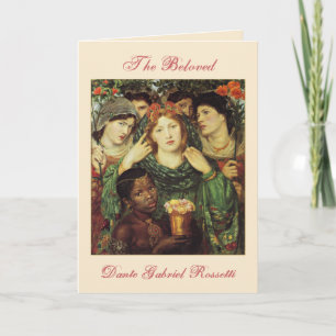 The Beloved Pre-Raphaelite Valentine Card Feiertagskarte