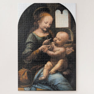 The Benois Madonna - Leonardo da Vinci (1478-1480) Puzzle