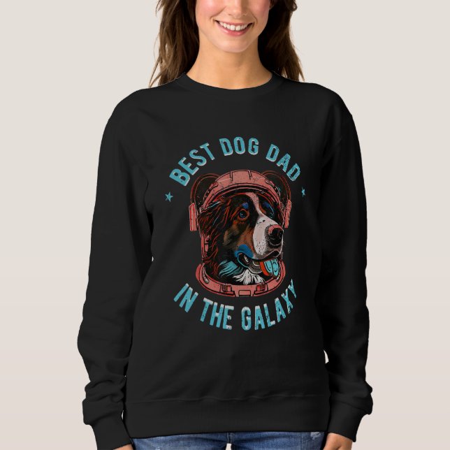 The Best Australian Shepherd Dad in the galaxy - A Sweatshirt (Vorderseite)